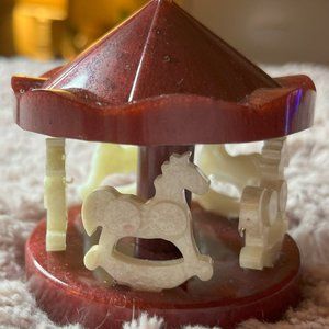 Handmade resin Carousel